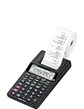 CASIO Druckender Tischrechner HR-8RCE, 12-stellig, Wiederholungsdruck, Cost/Sell/Margin,...