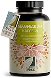 Magnesium Kapseln 365x - 668mg Magnesium-Oxid, davon 400mg Magnesium pro Kapsel - sehr...