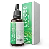 Ezero Cbd Öl 15 - Vollspektrum - 1500 Mg Premium Cbd Tropfen - Hanföl - CBD Liquid - CBD...