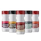 SizzleBrothers Grillsaucen Set 5 x 250 ml | Cocktail Sauce, Honey & Mustard Sauce, Burger...