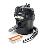 Kärcher Asche- und Trockensauger AD 2, Nennleistungsaufnahme: 600 W, Metallbehälter: 14...