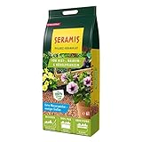 Seramis Pflanz-Granulat für Beet-, Balkon- & Kübelpflanzen, 6 l – Tongranulat,...