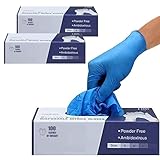 PANKTI Surgicals Nitril-handschuhe, puderfrei, Lebensmittelqualität, Einweg-Handschuhe,...