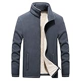 Herren Strickjacke - Herren Dicke Fleecejacken Herren Oberbekleidung Sportbekleidung Mode...