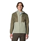 Columbia Herren Rain Jacket Glenbrook Bend Regenjacke, Steingrün/Safari, X-Groß