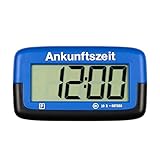 Needit Park Micro elektronische Parkscheibe mit Zulassung I Digitale Parkuhr Mikro blau...