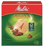 1000 x Rundfilter/Kaffeefilter'Melitta' Original 1 (Rund/Naturbraun)