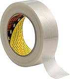 3M Tartan Filament-Klebeband Universal 8956, 50 mm x 50 m, Transparent (18-er Pack)