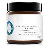 MAISON NATURELLE ® - Kolloidales Silber Creme (100 g) - VERGLEICHSSIEGER 2020 -...