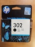 HP 302 (F6U66AE) Original Druckerpatrone Schwarz für HP DeskJet 1110, 213x, 363x, HP ENVY...