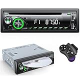 9-24V Autoradio mit CD DVD Player und Bluetooth Freisprecheinrichtung,1DIN Autoradio 7...