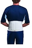 MUELLER Multi-Purpose Back Brace, Rücken-Aktivbandage, weiss, Gr. S