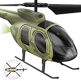 VATOS 2.4G Ferngesteuerter Hubschrauber: Camouflage Militär RC Flugzeuge mit Gyro | 3...