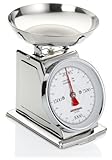 GASTROBACK 30102 Classic Waage, 2 kg mit Tara-Funktion, Küchenwaage, analog, mit...