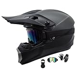 Motocross Helm Fullface MTB Jugend Motorradhelme, Downhill Motorradhelm Kinder, Herren ATV...