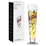 Ritzenhoff 1011013 Bier-Glas 330 ml - Serie Heldenfest, Motiv Nr. 13 – Für Helden am...