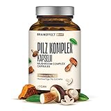 Pilz Komplex - Reishi, Hericium, Chaga, Shiitake, Cordyceps, Maitake & Mehr - Vegane Pilz...