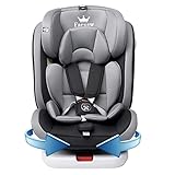 Farsaw Baby Autositz Kindersitz 360°drehbar mit ISOFIX und Ruheposition, Gruppe 0+1/2/3...