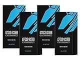 AXE Aftershave Alaska im Set, 4x 100ml After Shave Balsam Lotion Männer Men Herren für...