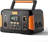 Tragbare Powerstation 1000W - Notstromaggregat Solar Powerbank Speicher für...