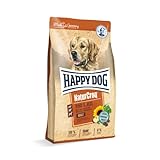 Happy Dog 60517 – NaturCroq Rind & Reis – Trockenfutter mit heimischen Kräutern für...