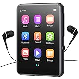 32GB MP3 Player Bluetooth 5.0, HiFi Verlustfreier Ton Musik Player mit Lautsprecher, Voice...