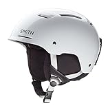 Smith Optics Pivot Jr MIPS Junior Skihelm für Schneemobil, Weiß/Größe S