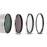 NiSi 82mm Swift VND Mist Kit - True Color 1-5 Blenden Variable ND Filter + ND16 (4...