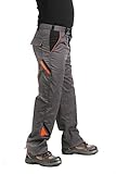 ART.MAS Bundhose Arbeitshose Arbeitskleidung Hose 320g/m2, grau Professional, Gr. 46-64...