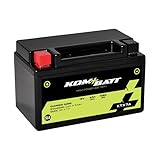 Motorradbatterie Kombatt SLA KTX7A / geladen und versiegelt / Maße: 15 x 8,7 x 9,4 cm...