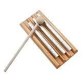 EXCEART Energy Chime 3 Ton Klangstab mit Holzschlägel Energy Percussion Instrument...