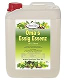 Oma`s Essigessenz 25% Säure 5 Liter Geschmackssieger für die gute Küche &...