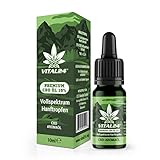 VITAL24 CBD-ÖL 15% - Vollspektrum Hanföl Tropfen - Cannabidiol - Cannabisöl - Vital CPD...