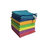 Vileda Mikrofaser Allzwecktücher Colors, Reinigungstücher zur trockenen und feuchten...