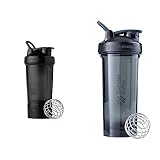 BlenderBottle ProStak PRO, Shaker-Flasche mit Tablettenorganizer und Aufbewahrung für...