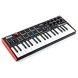 AKAI Professional MPK Mini Plus - 37-Tasten USB MIDI Keyboard Controller mit 8 RGB MPC...