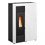 Extraflame X1282601 Virna Idro wasserführender Pelletofen Bianco/A++