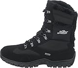 Lico SASKIA Damen Schneestiefel, Schwarz/ Grau, 40 EU