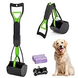 HyAdierTech Tragbare Hundekotgreifer, Kotgreifer Hunde, Yard Hund Pooper Scooper mit...