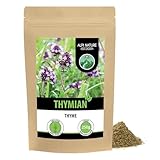 Thymian getrocknet (250g), Thymian gerebelt, 100% rein und naturbelassen zur Zubereitung...
