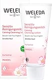 WELEDA Bio Mandel Sensitiv Reinigungsmilch, sanfte porentiefe Naturkosmetik Reinigung für...