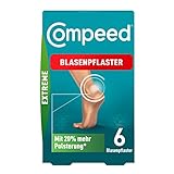 Compeed Blasenpflaster Extreme– Hydrokolloid-Pflaster für extra starken Schutz bei...