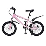 soudesileim 18 Zoll Kinderfahrrad für 1.25-1.4cm Jungen Mädchen, Fahrrad Kinder Mit...