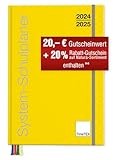 TimeTEX System-Schulplaner A4-Plus Gelb - Schuljahr 2024-2025 - Lehrerkalender -...