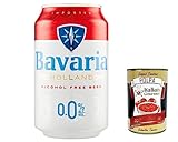 72x BIRRA Bavaria 0.0% Birra Analcolica, alkoholfrei Dosen Bier 0% Alk. 0,33l Flasche +...