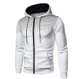 FMYONF 2023 Herren Zip Up Hoodie Winter Weste Herren Steampunk Herren Mantel Jacke Herren...