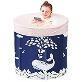Sinbide Badewanne Bathtub Faltende Wannenbad Fass Folding SPA Erwachsenen Wanne Badewanne...