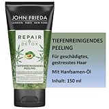 John Frieda Repair & Detox* Peeling - Für geschädigtes, strapaziertes Haar - Entfernt...