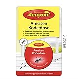 Aeroxon Ameisen Köderdose, 5er Pack