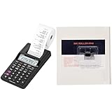 CASIO Druckender Tischrechner HR-8RCE, 12-stellig, Wiederholungsdruck, Cost/Sell/Margin,...